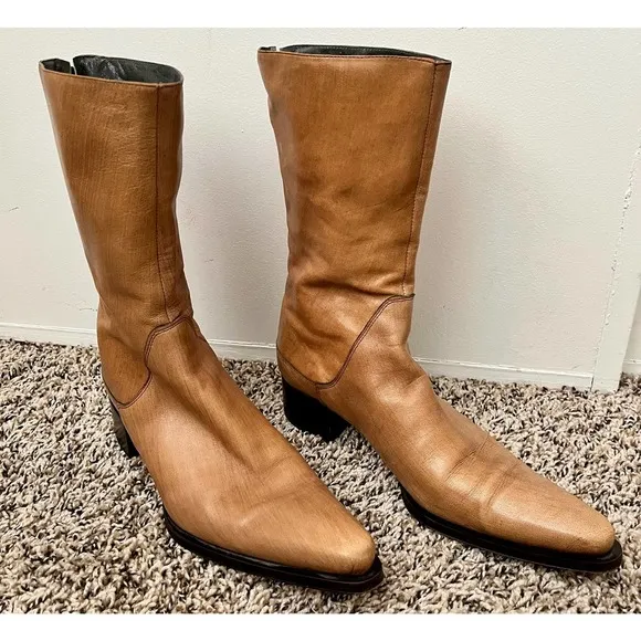 Vic Matie - Tan boots - Size 38