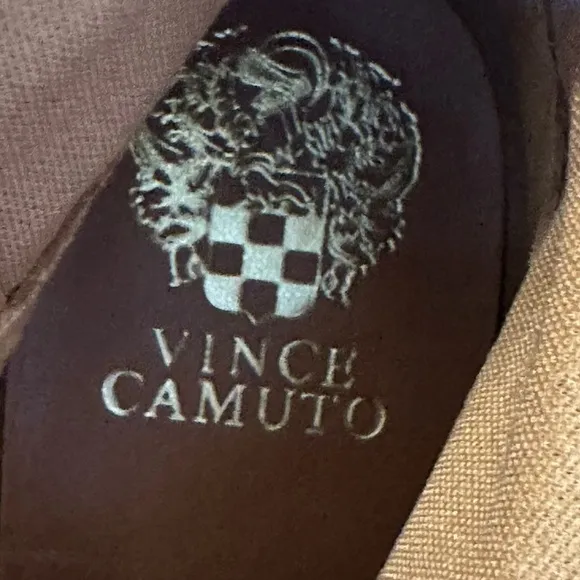 VINCE CAMUTO NERLINJI genuine leather suede slouch booties women's size 7M NWOB