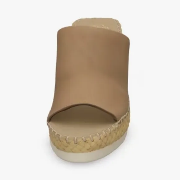 Vince Camuto Women's 11 Brissia Wedge Sandal Espadrille Tortilla Tan