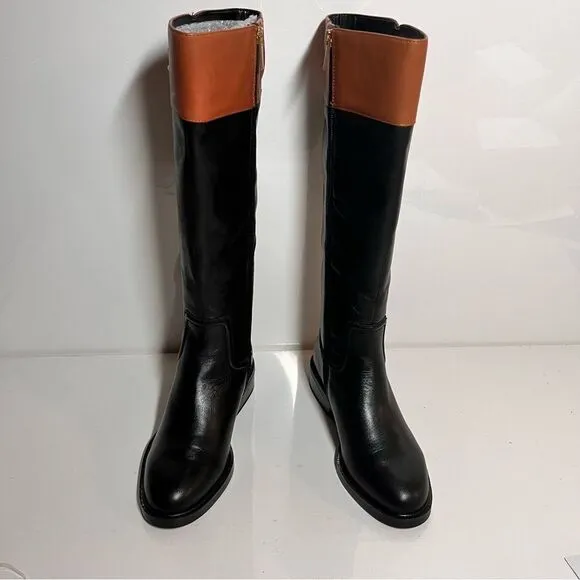 Vince Camuto Andalian Leather Riding Boots