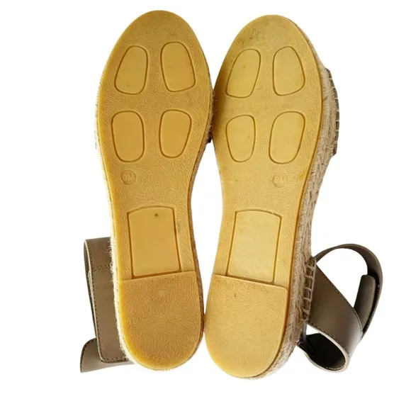 Vince Edie Platform Espadrille Sandals in Taupe | 9