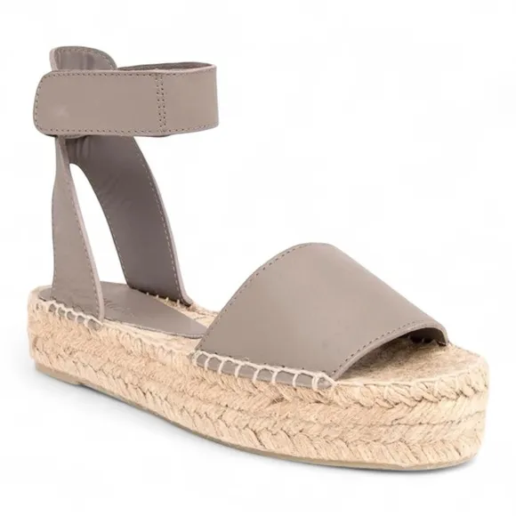 Vince Edie Platform Espadrille Sandals in Taupe | 9