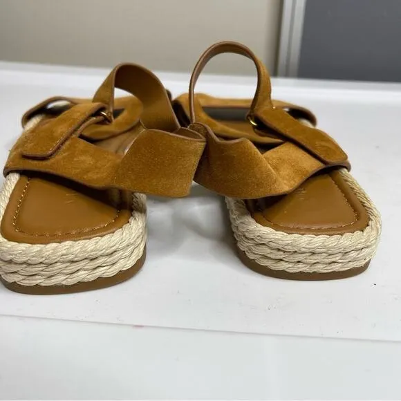 Vince Eliana suede espadrille sandals size 6.5