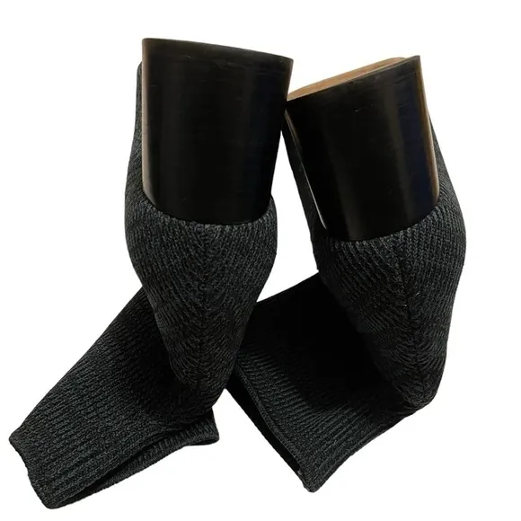 VINCE Tasha Ribbed Knit Sock Ankle Booties