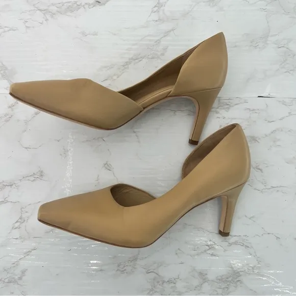 VINCE Tiana leather pumps heels SHOES