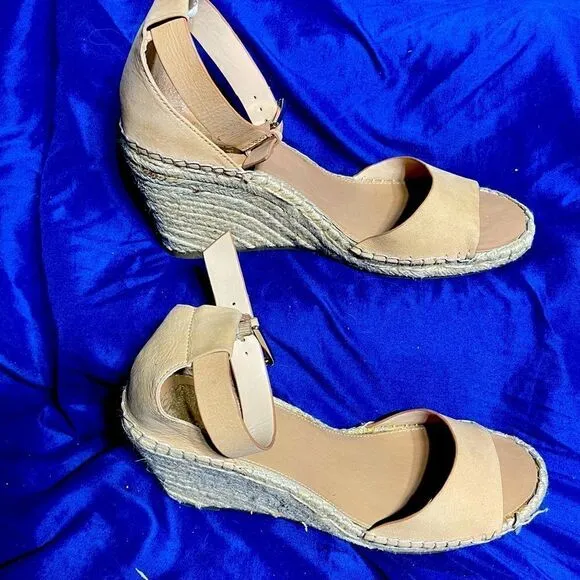 Vince Camuto - Espadrille Wedge Beige Sandals