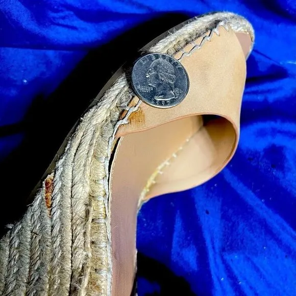 Vince Camuto - Espadrille Wedge Beige Sandals