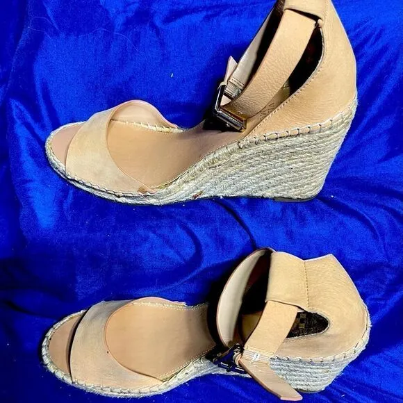 Vince Camuto - Espadrille Wedge Beige Sandals