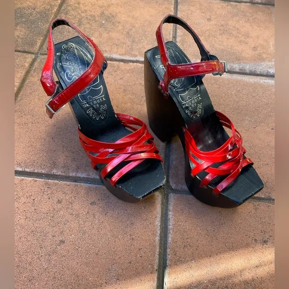 Vintage 1970’s Sabots by Stan Kimel Sandals Size 9 RARE