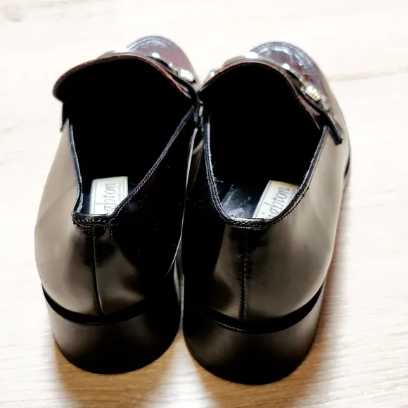 Vintage Brighton Sofia Women Loafers Shoes Size 6M Leather Made in Italy Nwot