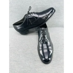 VINTAGE CLASSICS by FOOTJOY Mens Size 12 B Black Leather Dress Oxford Shoes  B15