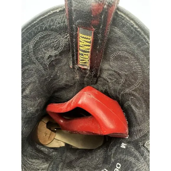 Vintage Dan Post Hand Crafted Exotic Iguana Leather Cowgirl‎ Boots El Paso 8M