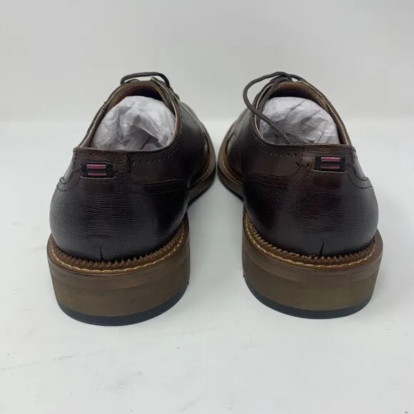 Vintage Foundry Co. Cyrus VF1514 Dress Shoes Men 10.5 Brown Cap Toe Oxford S0671