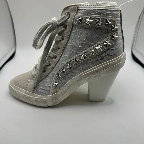 Vintage Havana Remiee Star Studded Washed Croc Sneakers - Size 6.5
