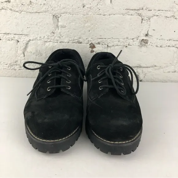 Vintage Hunters Run Chunky Tie Shoes