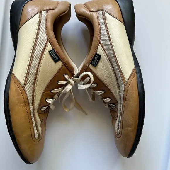 Vintage Paraboot Brown Leather Men Size 5.5 US casual shoes women’s US 6.5 to 7