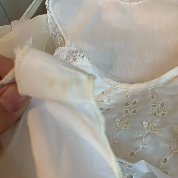 Vintage Phyllis Baby Wear Christening Coat, Dress, Slip, Hat, Bib, Shoes