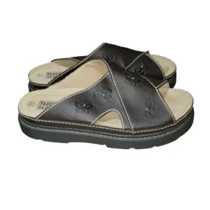 Vintage Y2K Faded Glory Monarch Butterfly Chunky Platform Sandals