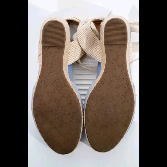 Vionic Maris Aruba Espadrille Wedge Ankle Strap Women's Sz 11 Shoes
