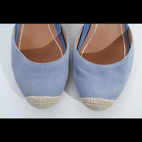 Vionic Maris Aruba Espadrille Wedge Ankle Strap Women's Sz 11 Shoes