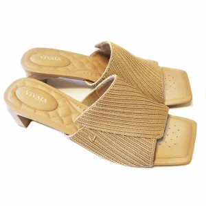 Vivaia Square-Toe Block Heel Sandals (Jade Pro) EU 39