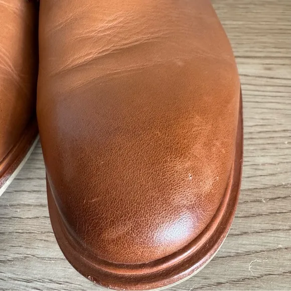 Warfield &amp; Grand James British Tan Double‎ Monk Mens Dress Shoes Size 11.5 80919