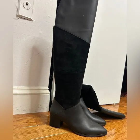 Waterproof over the knee boots