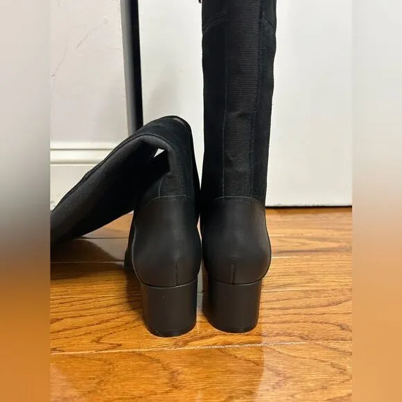 Waterproof over the knee boots