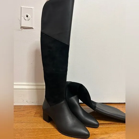 Waterproof over the knee boots