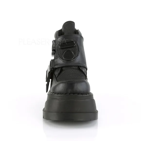 Wedge Platform Gothic  Ankle Boots