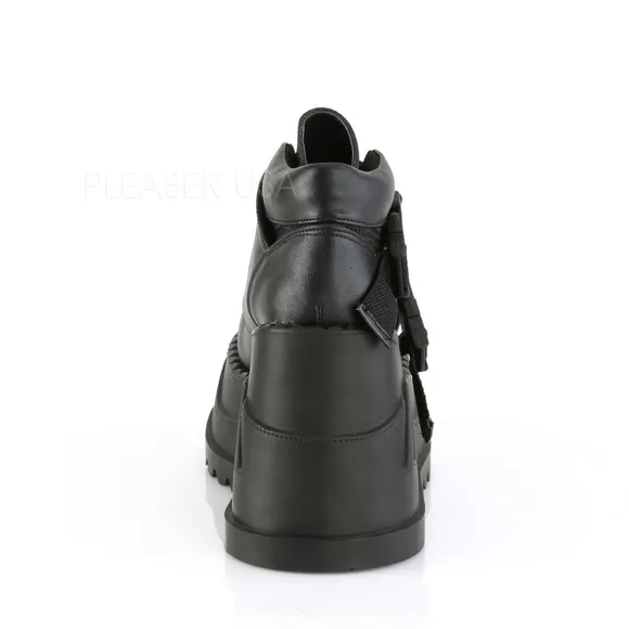 Wedge Platform Gothic  Ankle Boots