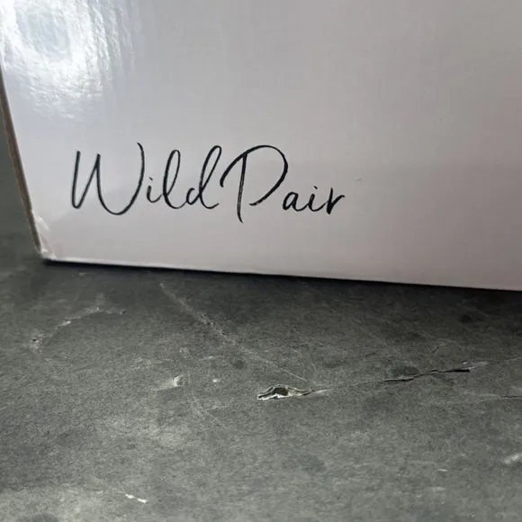 Wild Pair Stellaa Platform Women's Boots New Size 9 Black No Box