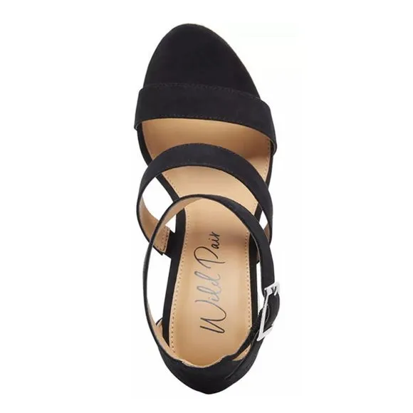 Wild Pair Yamina Block Heel Sandal Shoes Size 8 NWT