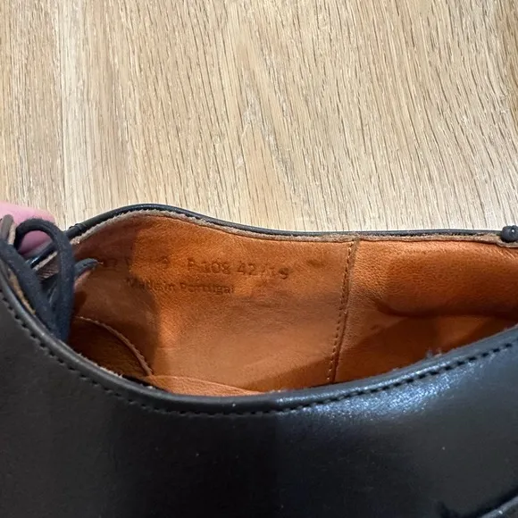 Wolf &amp; Shepherd Men’s Black Oxford Size US 9 EU 42