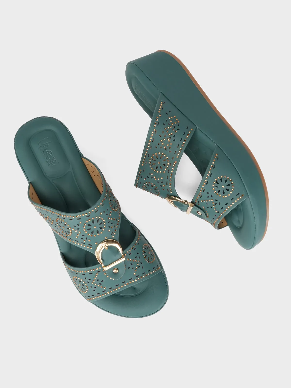 Women "LOVEDAY"Casual Wedge Slippers