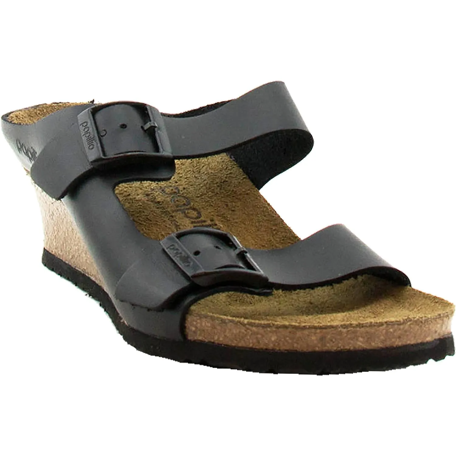 Women's Birkenstock Emina Black Leather
