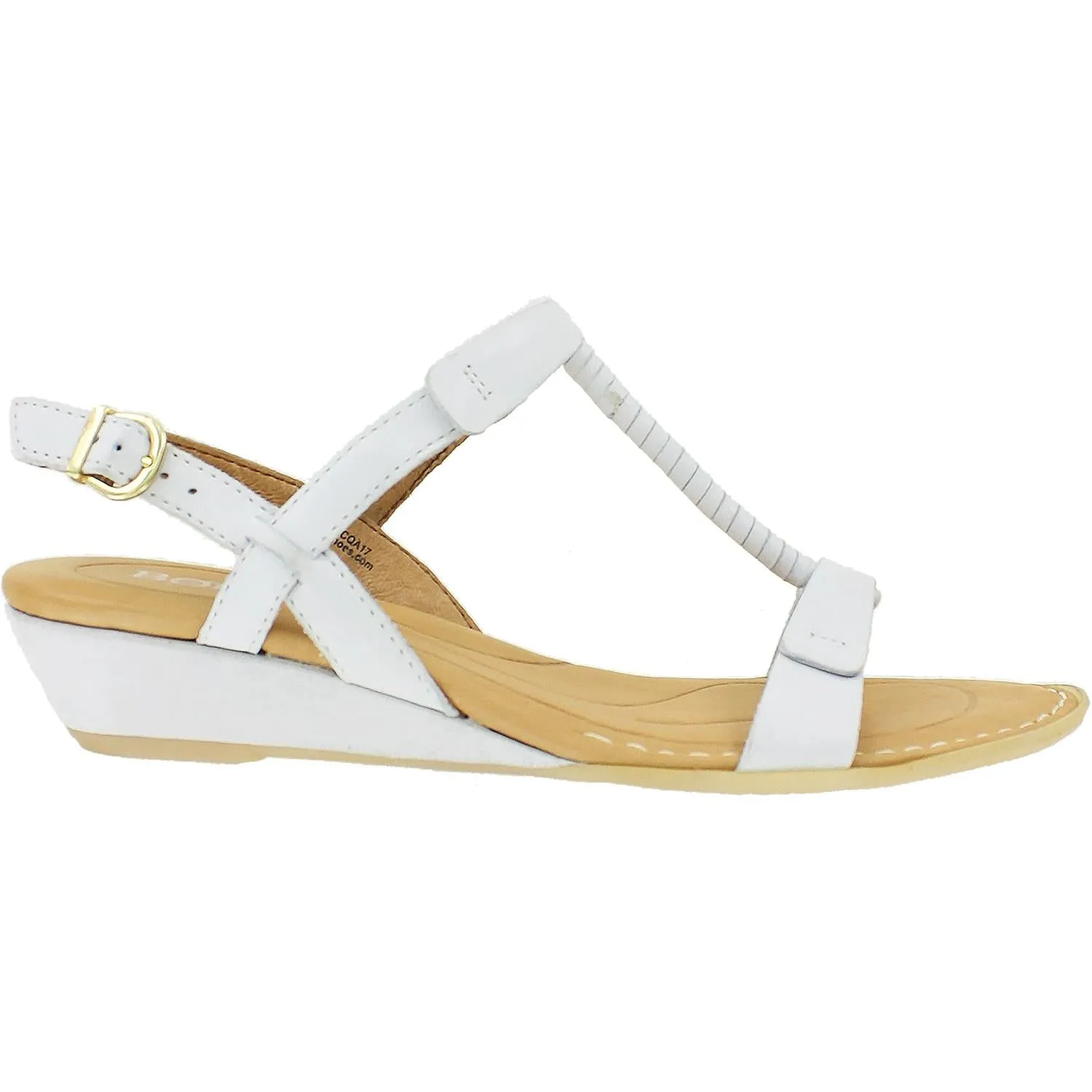 Women's Born Douala Bianco White Leather