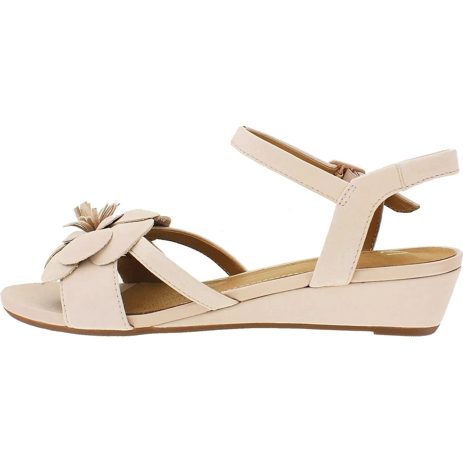 Women's Clarks Parram Stella Dusty Pink Nubuck