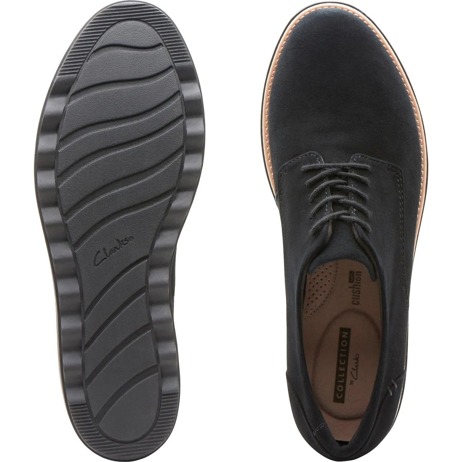 Women's Clarks Sharon Noel Black Nubuck