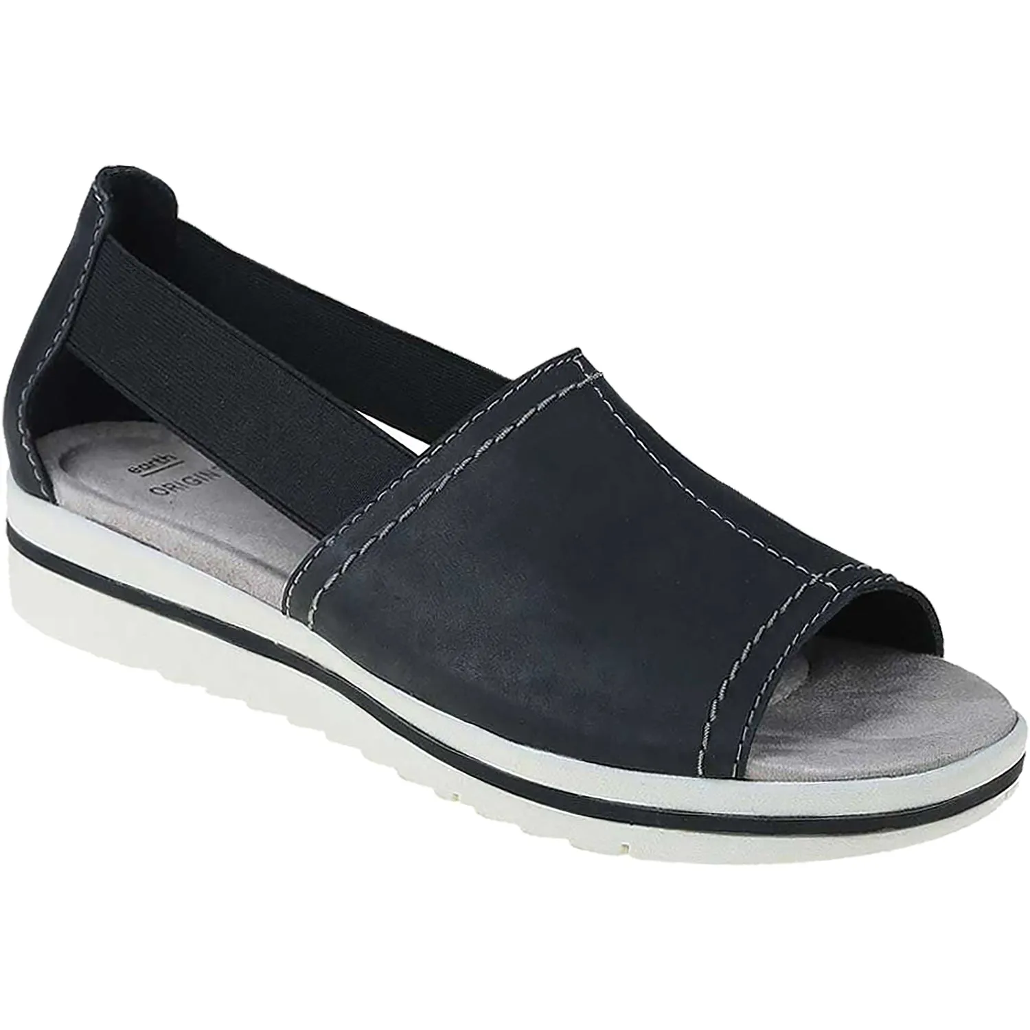 Women's Earth Connie Black Leather