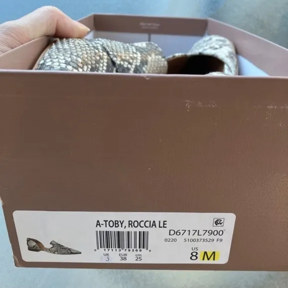 Women's Franco Sarto Snake Skin Dress Shoes