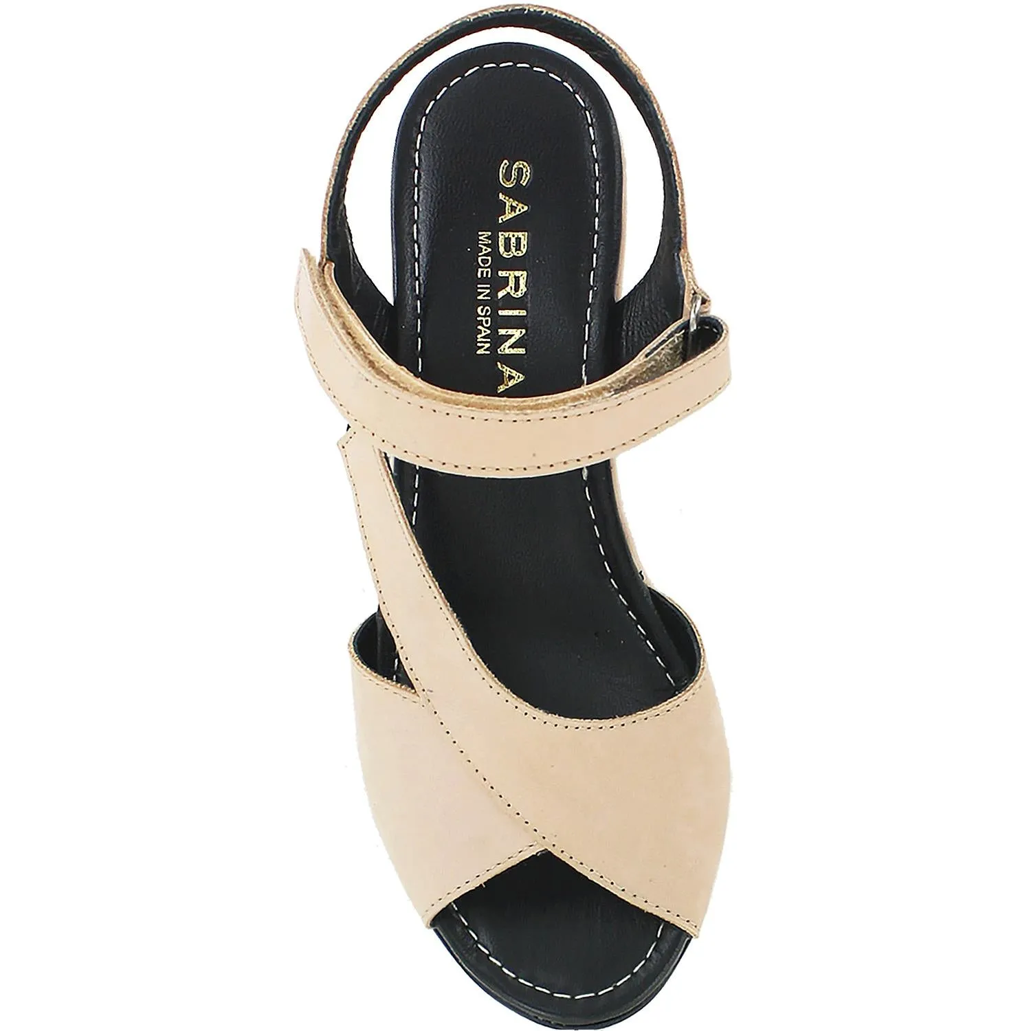 Women's Sabrinas Brasil 63017 Beige Nubuck