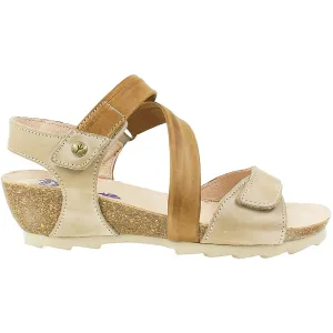 Women's Wanda Panda Bilma WP-10701 Tierra 14 Beige Combi Leather