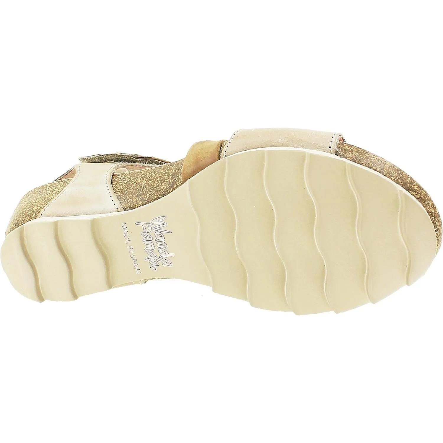 Women's Wanda Panda Bilma WP-10701 Tierra 14 Beige Combi Leather