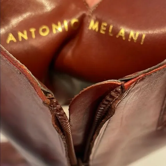 Women's Brown Leather Knee-High Boots
