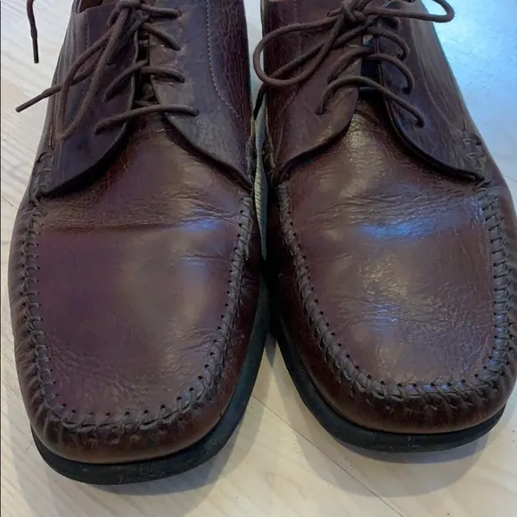 💕x2HP💕Men’s Brown leather lace up dress shoes
