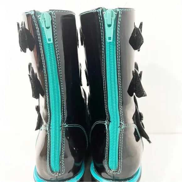 YRU Karma Butterfly Platform Boots-Size 7