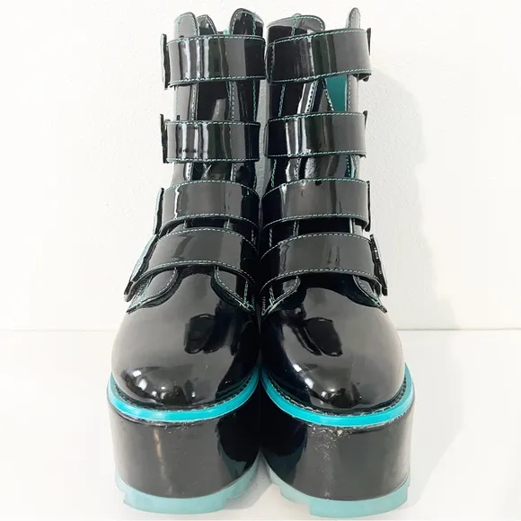 YRU Karma Butterfly Platform Boots-Size 7