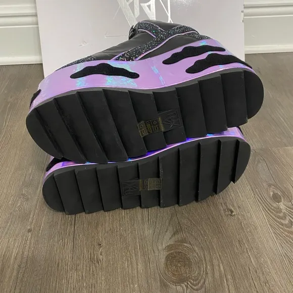 YRU Qozmo Night Sky Platform Boots
