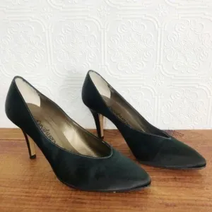YVES SAINT LAURENT Satin Stiletto Pumps